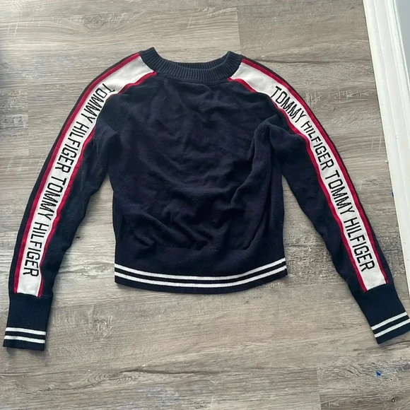 Tommy Hilfiger Sweaters - Women’s Navy Blue Tommy Hilfiger Fitted Sweater Size XS
